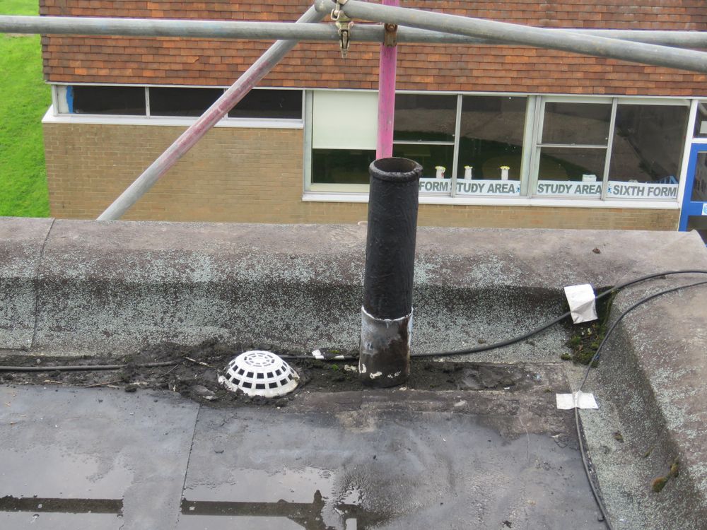 Daklekkage in Renswoude Daklekkage in Renswoude